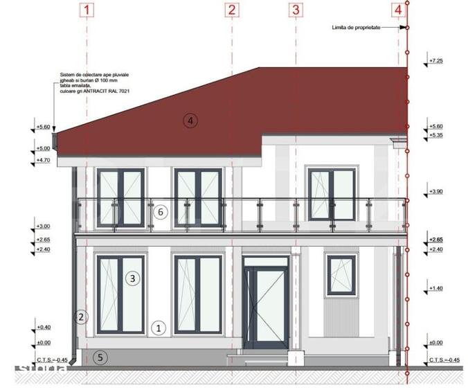 Casă cu 5 camere cu Teren 400 Mp în UMT