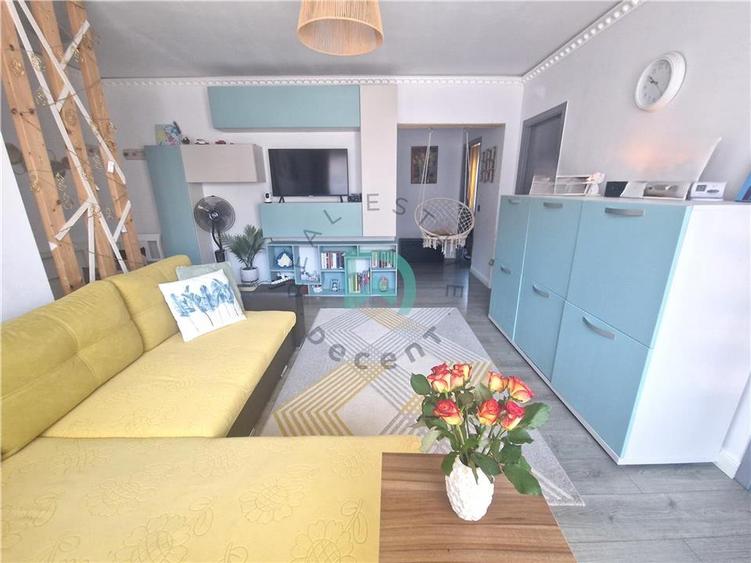 Apartament cu 3 camere decomandat în Sânpetru