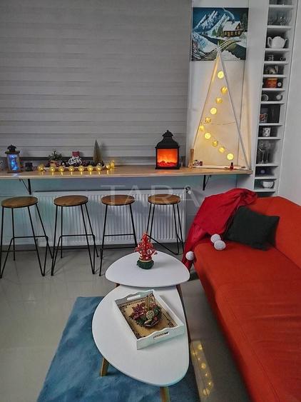 Apartament cu 3 camere semidecomandat, mobilat în Florești — fotografia 2