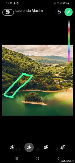Teren de 1700 mp, în Valea Doftanei