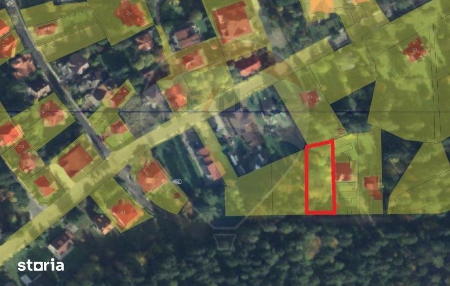 Teren de 1000 mp, în Cioplea