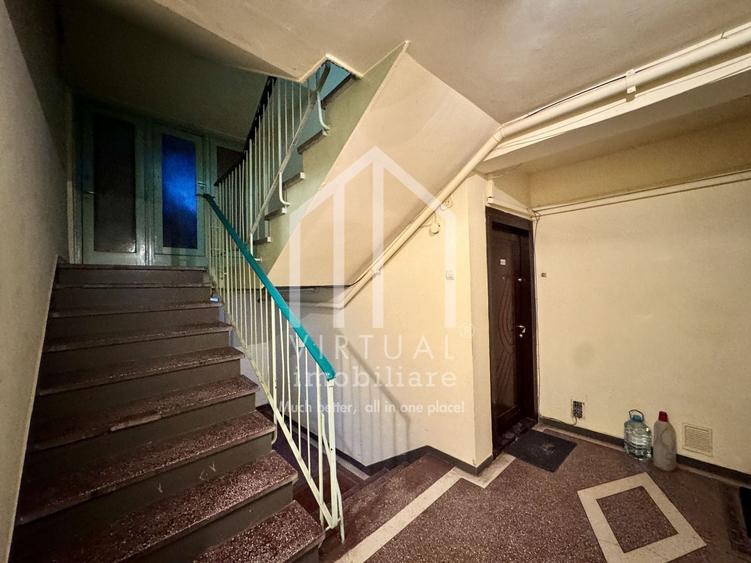 Apartament cu 3 camere decomandat în Central