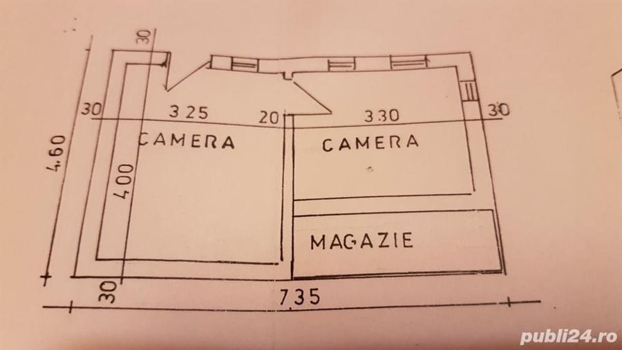 Teren de 1146 mp, în Vest