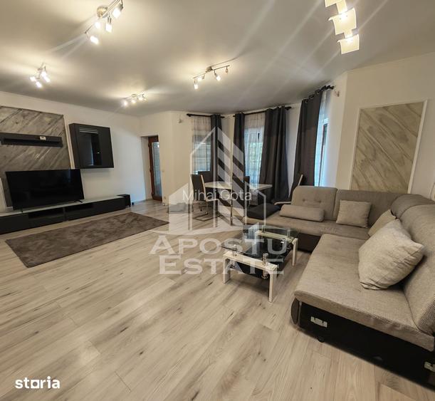 Duplex de vanzare cu 5 camere si 3 bai, mobilat si utilat, Dumbravita