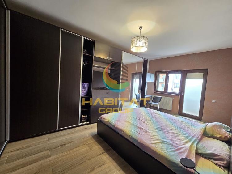 Apartament cu 2 camere semidecomandat, mobilat în Jilava