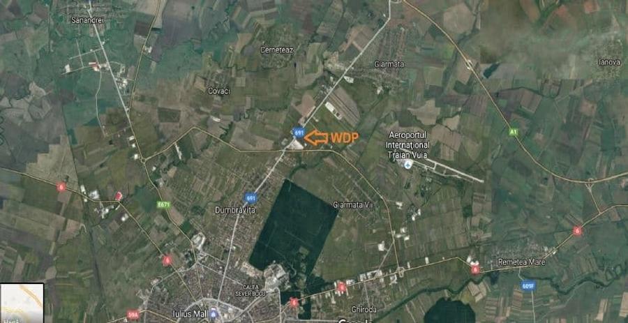 Spațiu industrial, de 8,000 mp, în Dumbrăvița