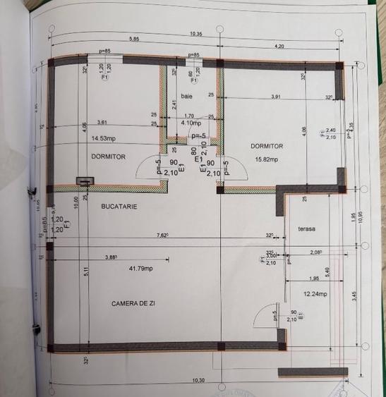 Casă individuală cu 3 camere cu Teren 400 Mp în Dumbrava Roșie