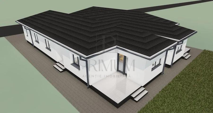 Duplex cu 4 camere cu Canalizare în Moșnița Nouă