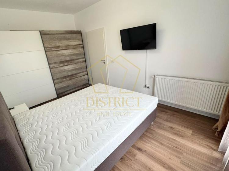 Apartament cu 2 camere semidecomandat, mobilat în Giroc
