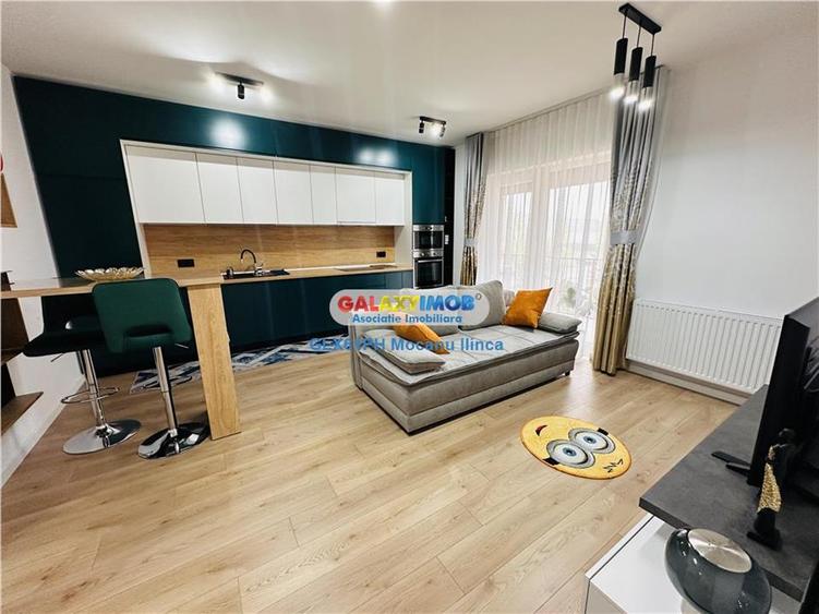 Apartament cu 2 camere semidecomandat, mobilat în Sud