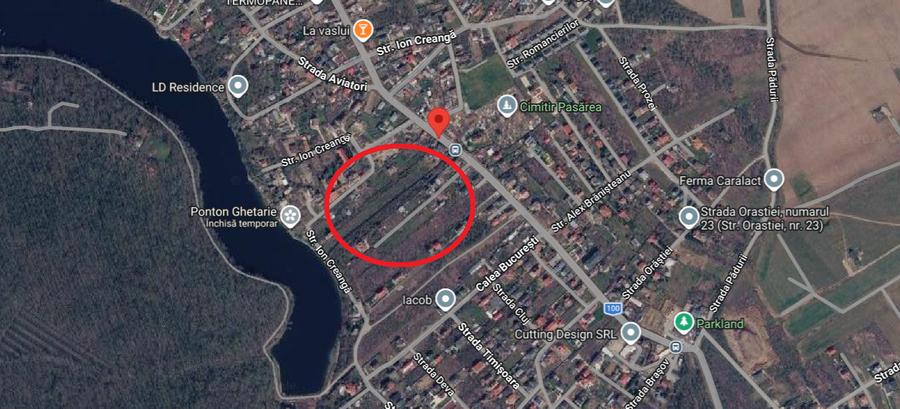 Teren Construcții intravilan de 4691 mp, în Brănești