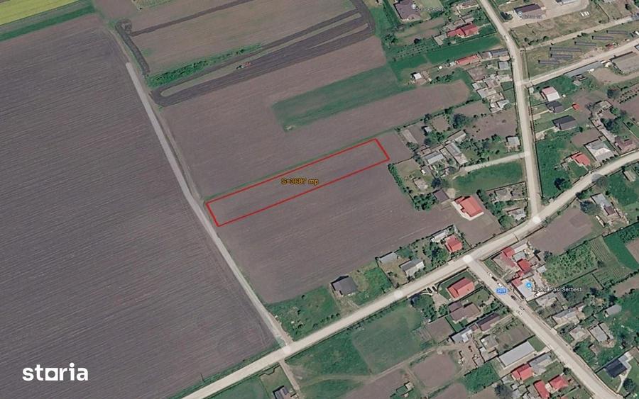 Teren de 3687 mp, în Săucești