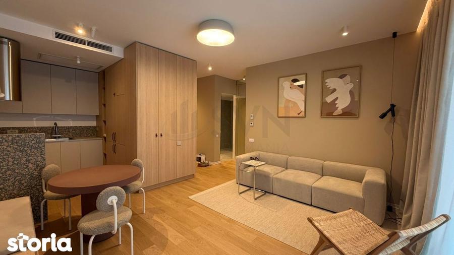 Apartament cu 2 camere decomandat, mobilat în Tei