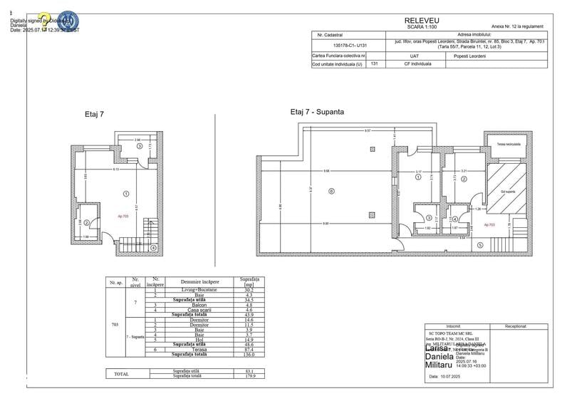 Duplex spa?ios cu terasa de 87 mp I Metrou Berceni - 1