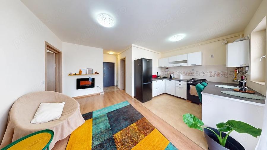 Apartament cu 2 camere nedecomandat în Turnișor