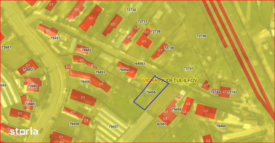 Vidra, Teren 392 Mp! - 2