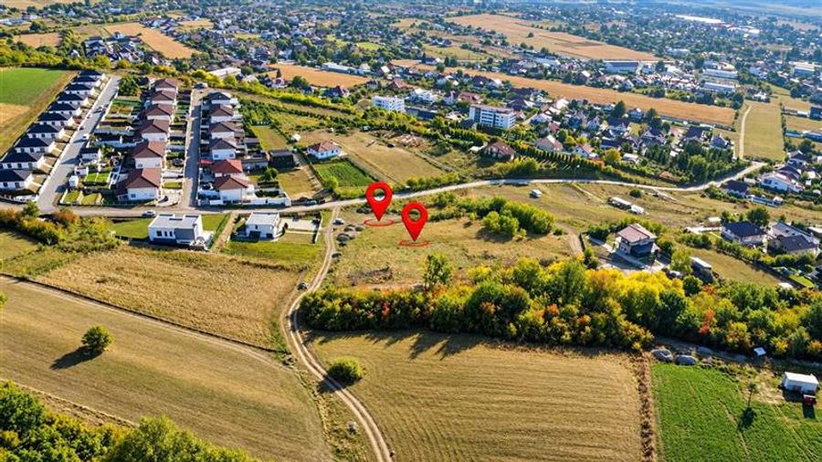 Teren intravilan de 1057 mp, în Exterior Nord
