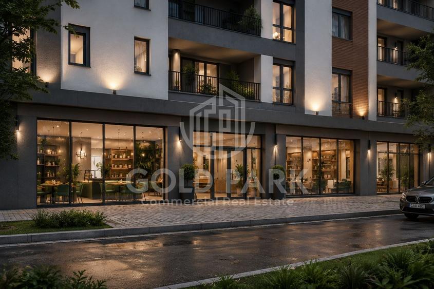 Spațiu comercial, de 300 mp, în Răcădău