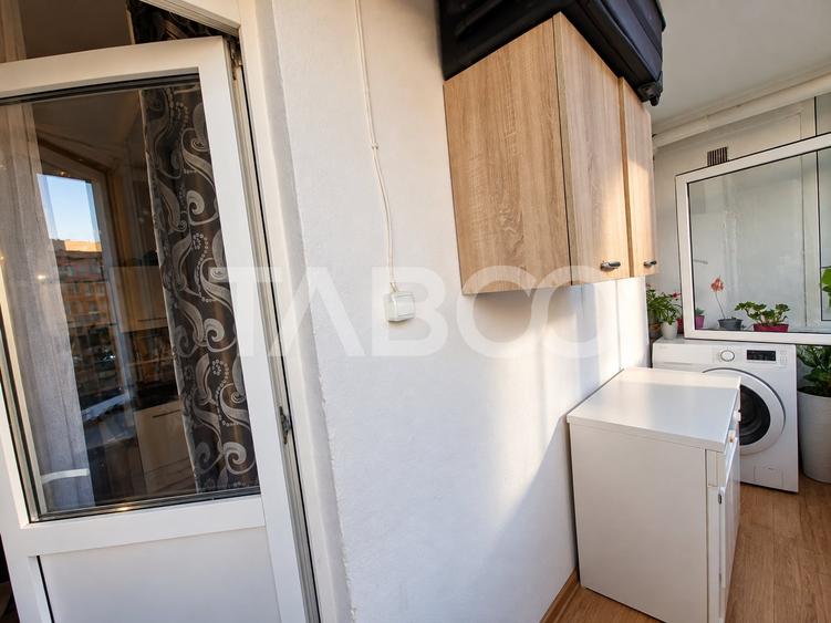 Apartament cu 2 camere nedecomandat, mobilat în Mihai Viteazul