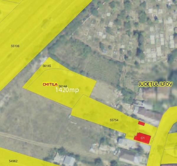 Teren agricol intravilan de 1420 mp, în Centura Vest