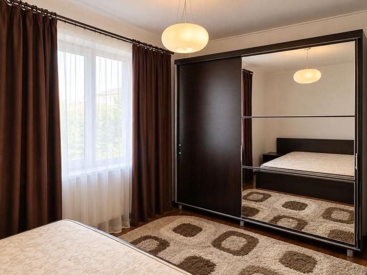 Apartament cu 2 camere semidecomandat, mobilat în Bună Ziua