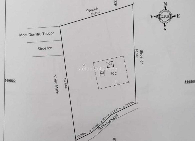 Teren intravilan 11.700 mp, Comuna Poiana Lacului, Judet Arges