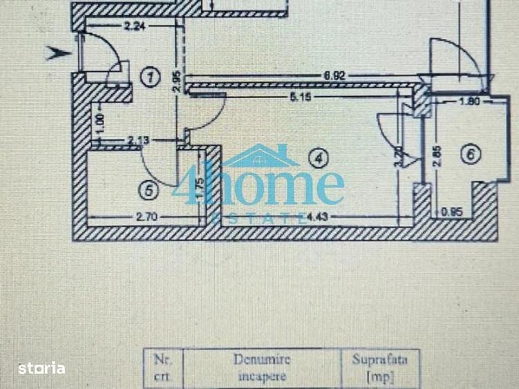 Apartament cu 2 camere în Cotroceni