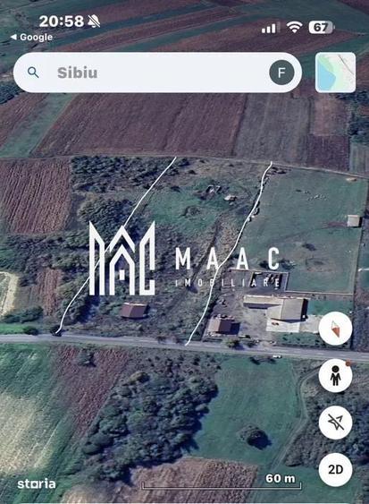 Teren de 20000 mp, în Chirpăr
