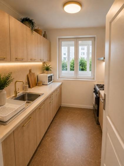 Apartament cu 3 camere decomandat în Titan