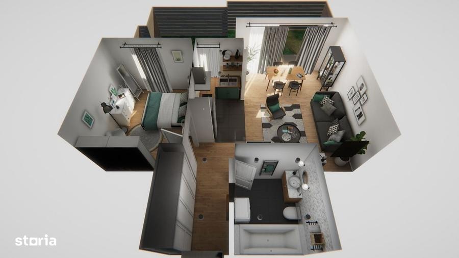 Apartament cu 2 camere în Central