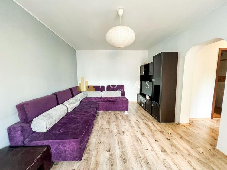 Apartament cu 2 camere semidecomandat, mobilat în Ștefan cel Mare