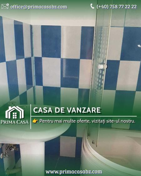 Casa in comuna Merei (12km de Buzau; 5km de A7) ~ teren 1000mp, deschidere 15m ~ - 1