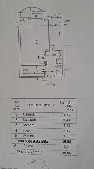 Garsonieră decomandată în Lacul Tei