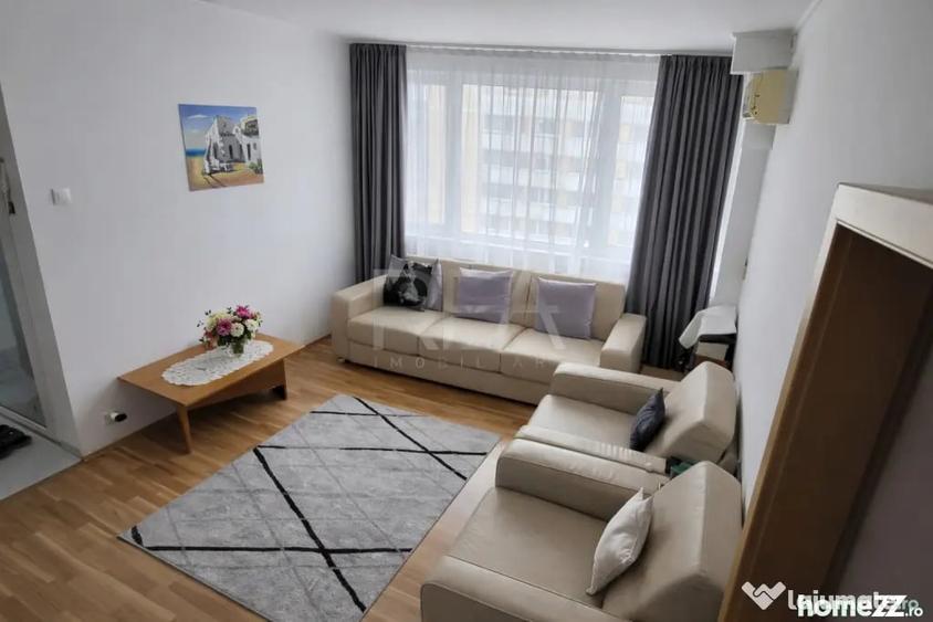 Apartament cu 3 camere semidecomandat în Iancului
