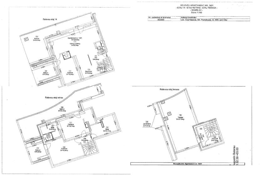Penthouse | Etajele 14 și 15  | Ansamblul Wings | Terasă pe Acoperiș - 15