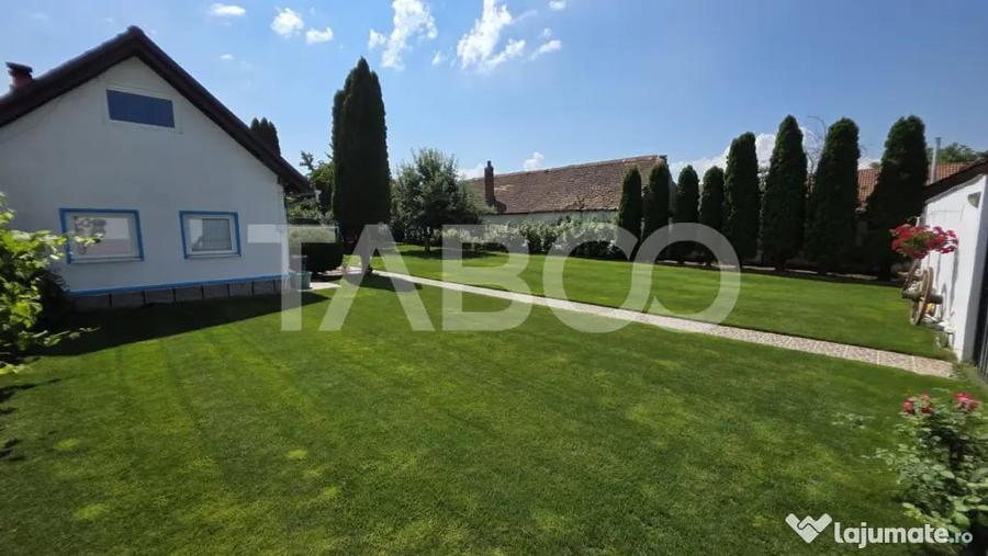 Casă cu 4 camere cu Teren 3150 Mp în Petrești