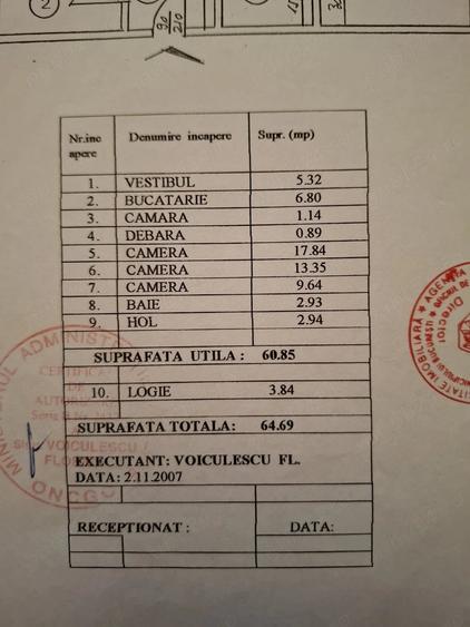 Apartament cu 3 camere decomandat în Dristor