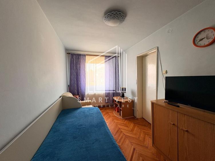 Apartament cu 2 camere semidecomandat, mobilat în Cloșca