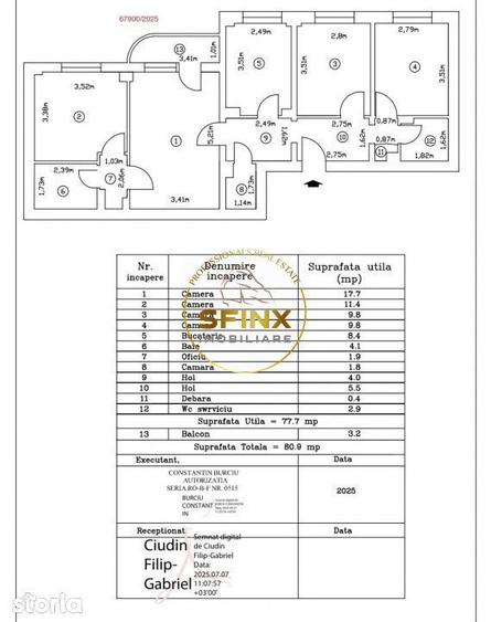 4 Camere Bulevardul Ghencea | Bloc reabilitat termic | Comision 0% - 5