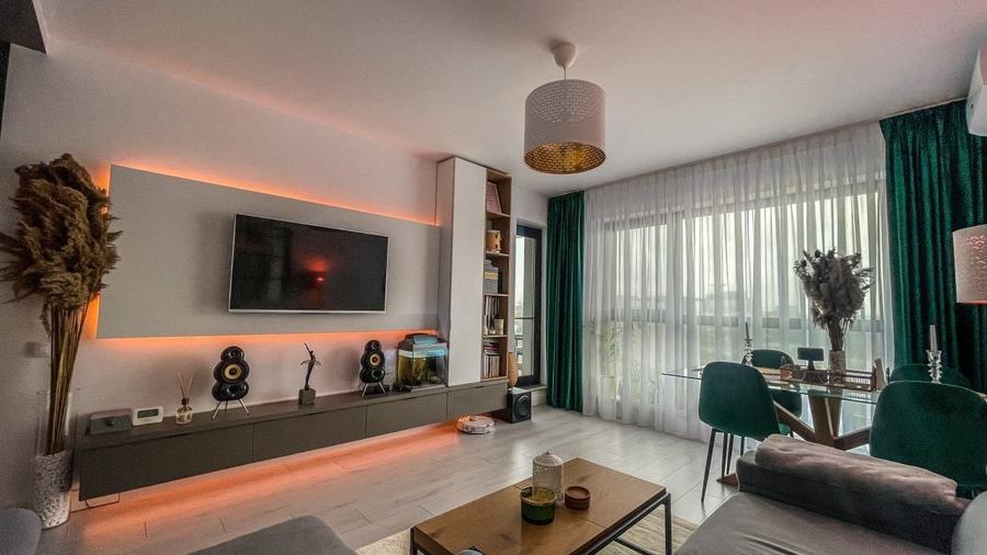 Apartament cu 2 camere decomandat, mobilat în Lujerului