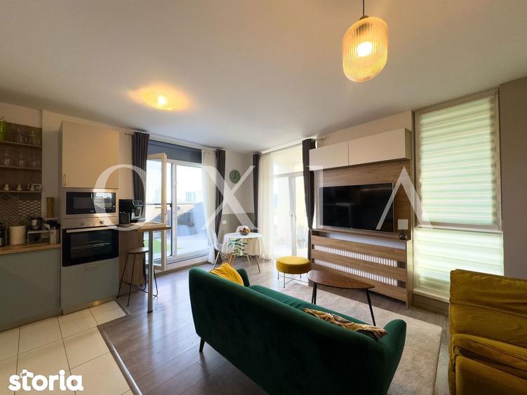 Apartament cu 3 camere, mobilat în Tipografilor