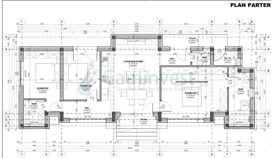 Casă cu 4 camere cu Teren 530 Mp în Central