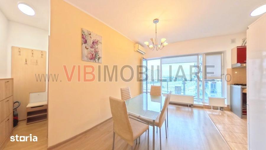Apartament cu 2 camere semidecomandat, mobilat în Titan