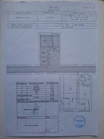 Apartament cu 2 camere decomandat în Dudu