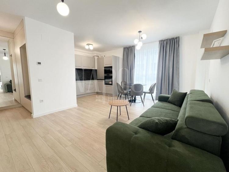 Apartament cu 2 camere semidecomandat în Florești