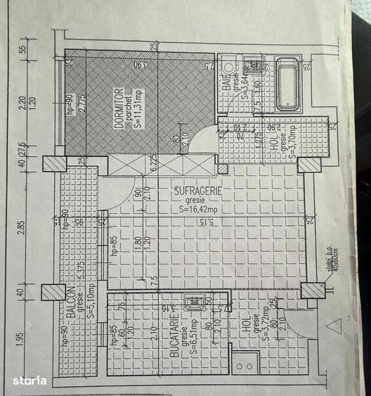 Apartament cu 2 camere în Ultracentral