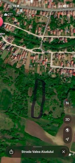 Teren extravilan de 5800 mp, în Aiudul de Sus