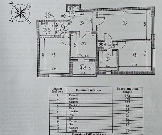 Apartament semidecomandat în Crângași