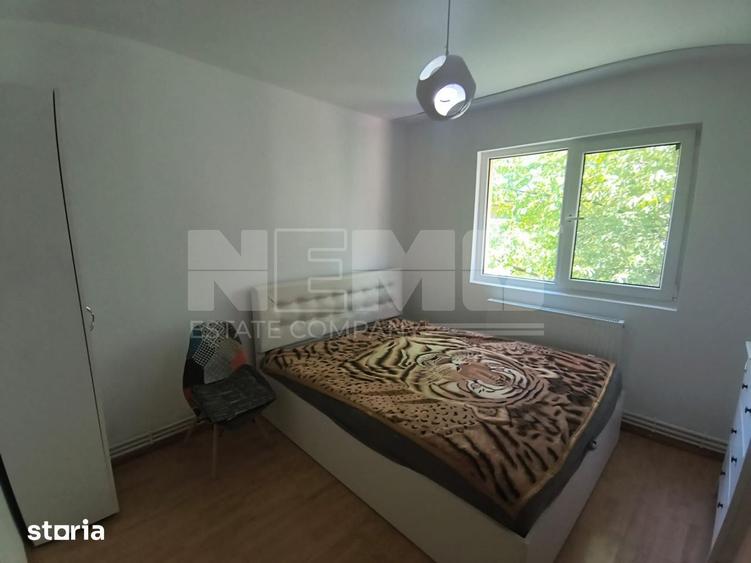 Apartament cu 2 camere semidecomandat, mobilat în George Enescu