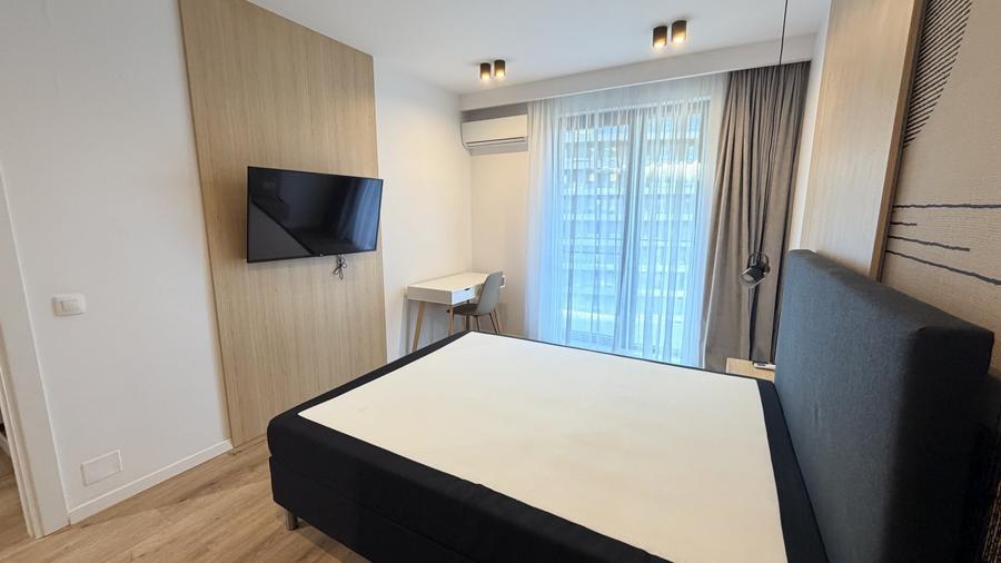 Apartament cu 2 camere semidecomandat, mobilat în Plopilor